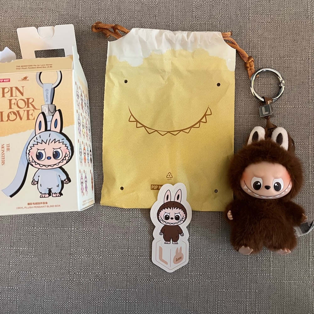 Pop Mart Monsters Pin for Love